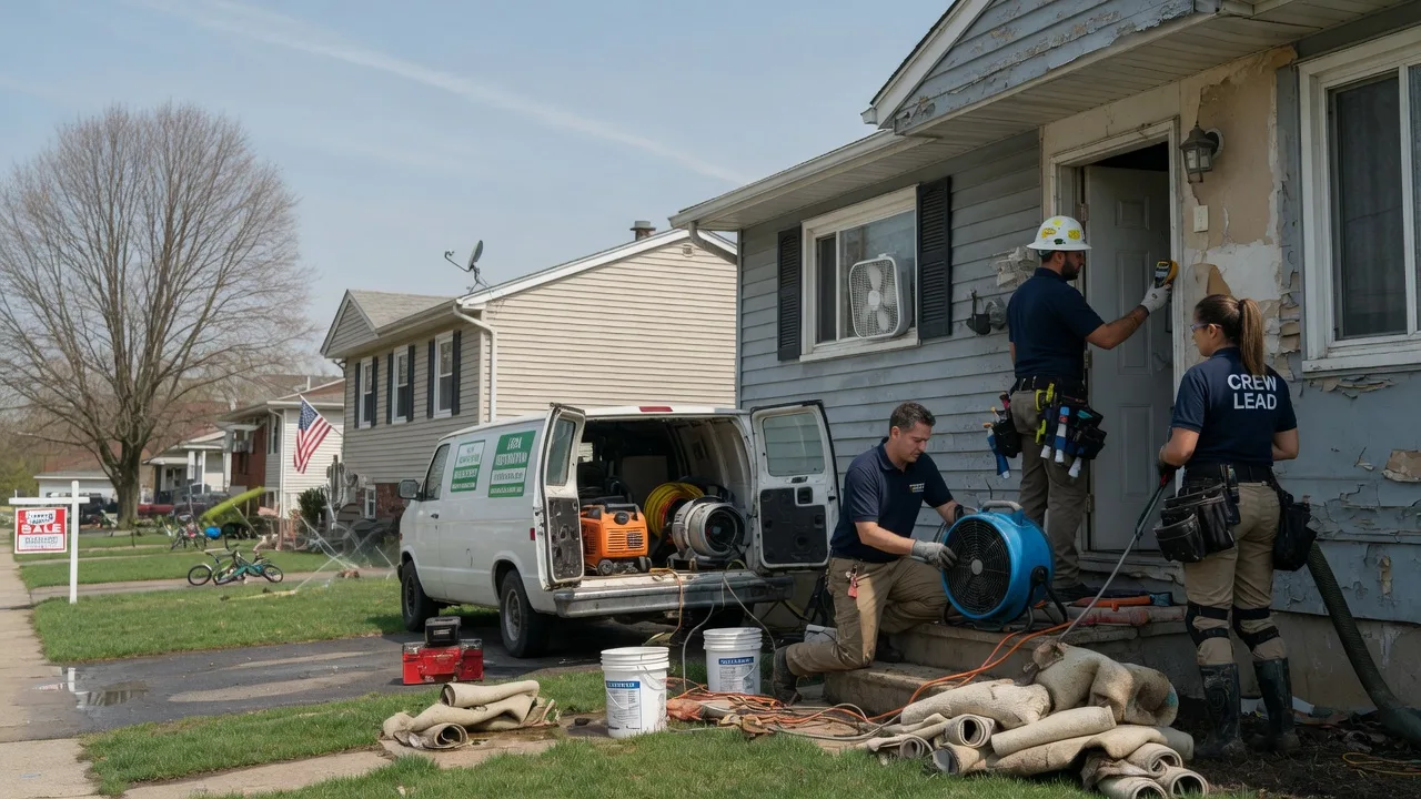 Flood Cleanup in Baldwyn, MS near me